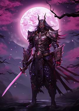 japanese samurai in sakura