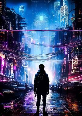 Cyberpunk City Of Night