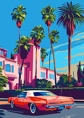 LA California Scenery