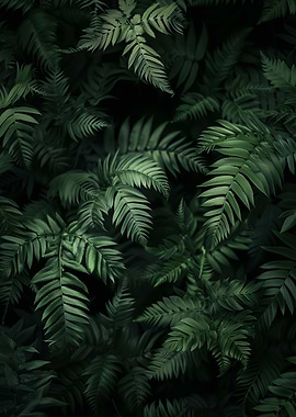 Green Fern Plants