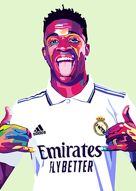 Vinicius JR Wpap Art