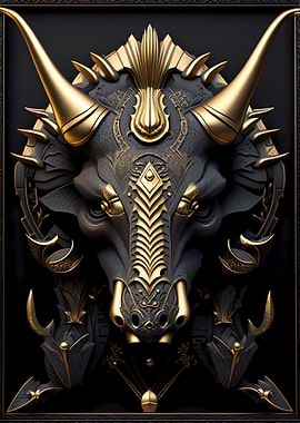 God Triceratops Dinosaur