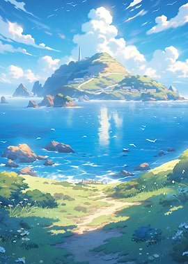 Spring Landscapes Peaceful