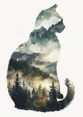 Cat Animal Forest