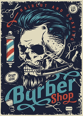 Barbershop Haircut Shaving