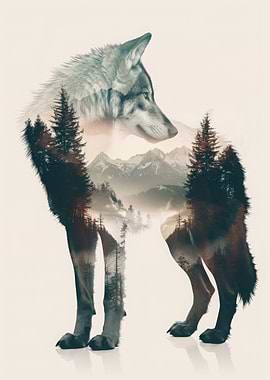 Wolf Animal Forest