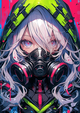 Cyberpunk Anime Girl