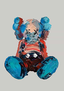 Kaws Painting