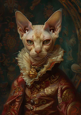 sphynx cat Renaissance