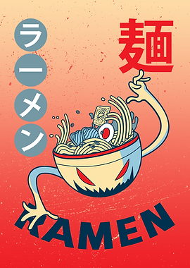 Ramen Noodles Bowl Foodie