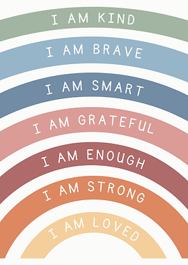 Kids Affirmation Poster