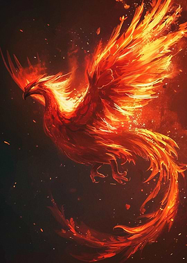 Phoenix Fire Animal