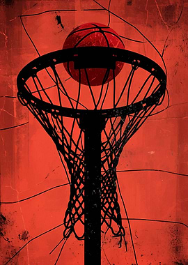 Colorful Basketball Sports