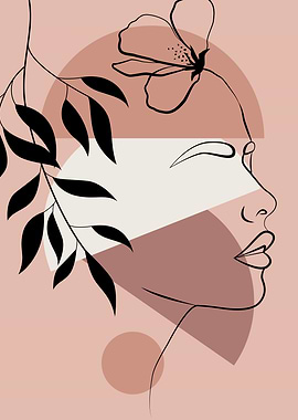 Young Female Face shapes