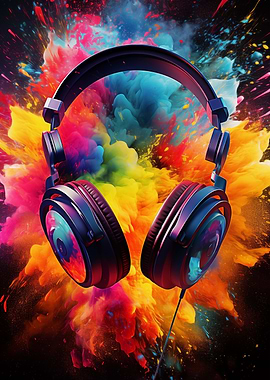 Headphones Music