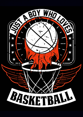 just a boy who loves baske