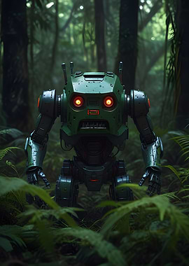 Green Robot 003