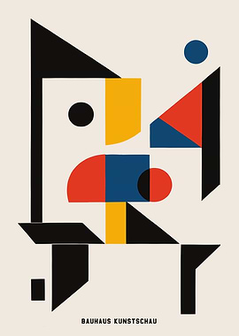 Bauhaus Minimalist Poster