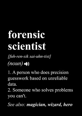 Forensic Scientist Funny