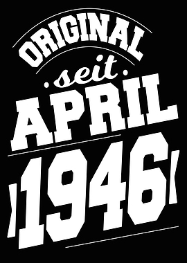 April 1946 78 Jahre
