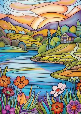 spring time Landscape