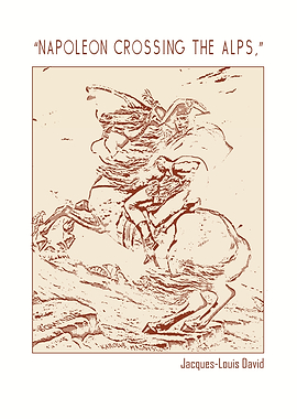 Napoleon Crossing the Alps