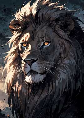 Lion Pride in Darkness