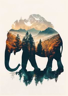 Elephant Animal Forest
