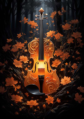 Violin Vintage Violinist