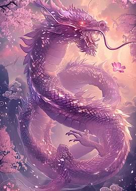 Japanese Sakura Dragon