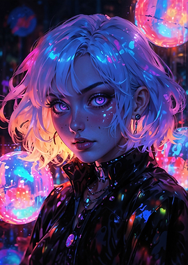 Neon Future Dreamer