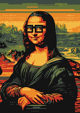 Mona Lisa Meme Sunglasses