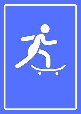 skateboard symbol