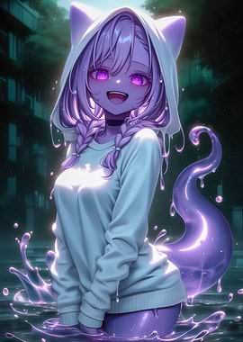 Purple Slime Girl
