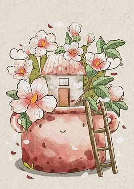 Pink Tiny House