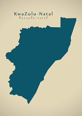 KwaZulu Natal map