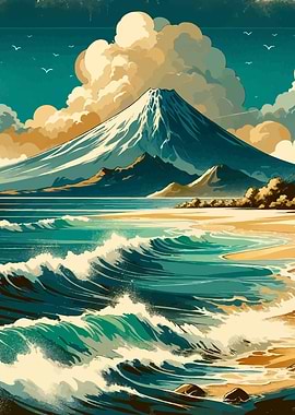 Volcano Rainforest Island