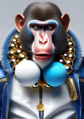 Mandrill Modern Pop Art 1