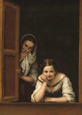 Two Women at a Window
