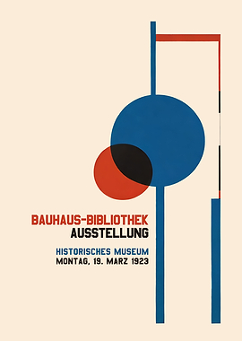 Minimalist Bauhaus Poster
