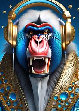 Mandrill Modern Pop Art 6