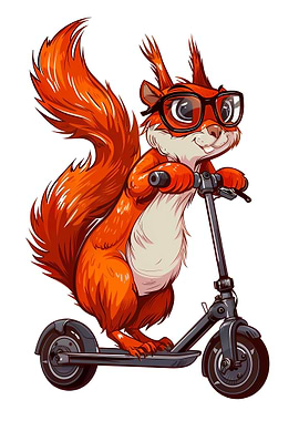 Squirrel Scooter