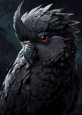 Black Beauty cockatoo
