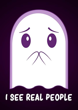 Spooky Cute Ghost Humor