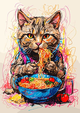 Cat Ramen Japan