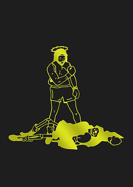 Boxing Inspirational Jesus