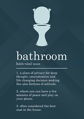 Funny Bathroom Definition