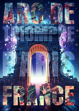Arc de Triomphe Collage