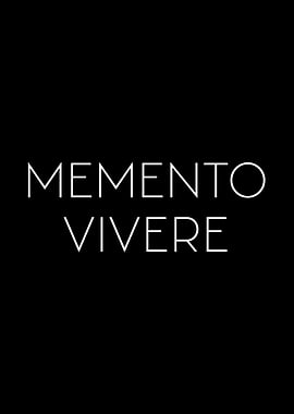 Memento Vivere Stoic Wise