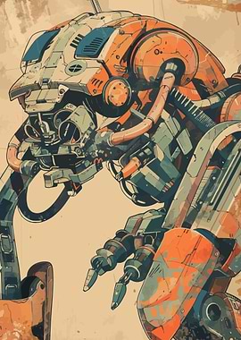Retro Animal Robot